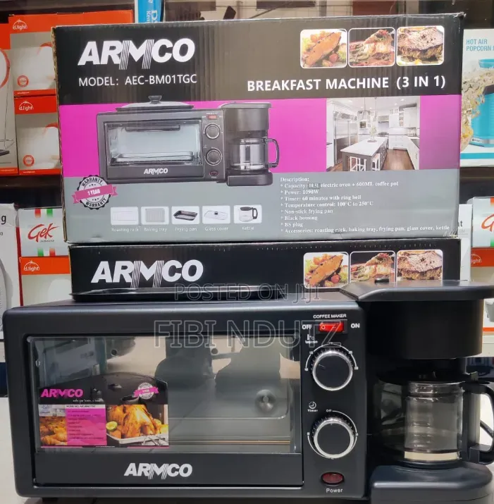 3 in 1 Armco Breakfast Machine/1090watts Breakfast Machine