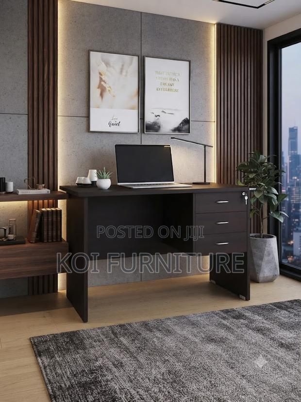 Office Desk; 1 Meter Home Office Clericals Studies Desk - thumbnail 2