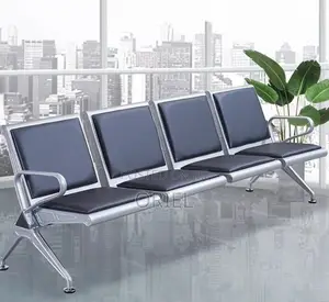 Office Bench : Reception 4-Seater Waiting Bench