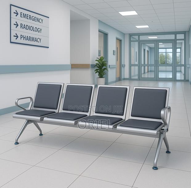 Office Bench : Reception 4-Seater Waiting Bench - thumbnail 4