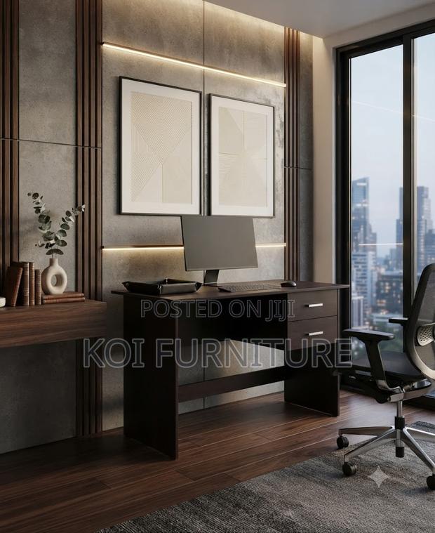 Office Desk; 1 Meter Home Office Clericals Studies Desk - thumbnail 3