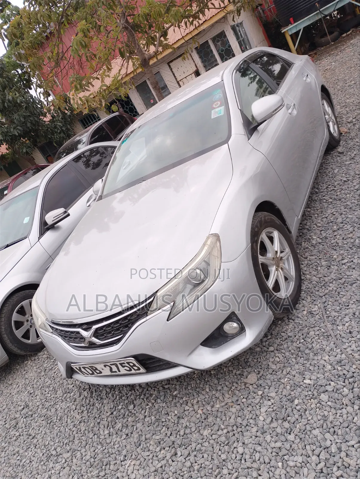 Toyota Mark X 2013 Silver