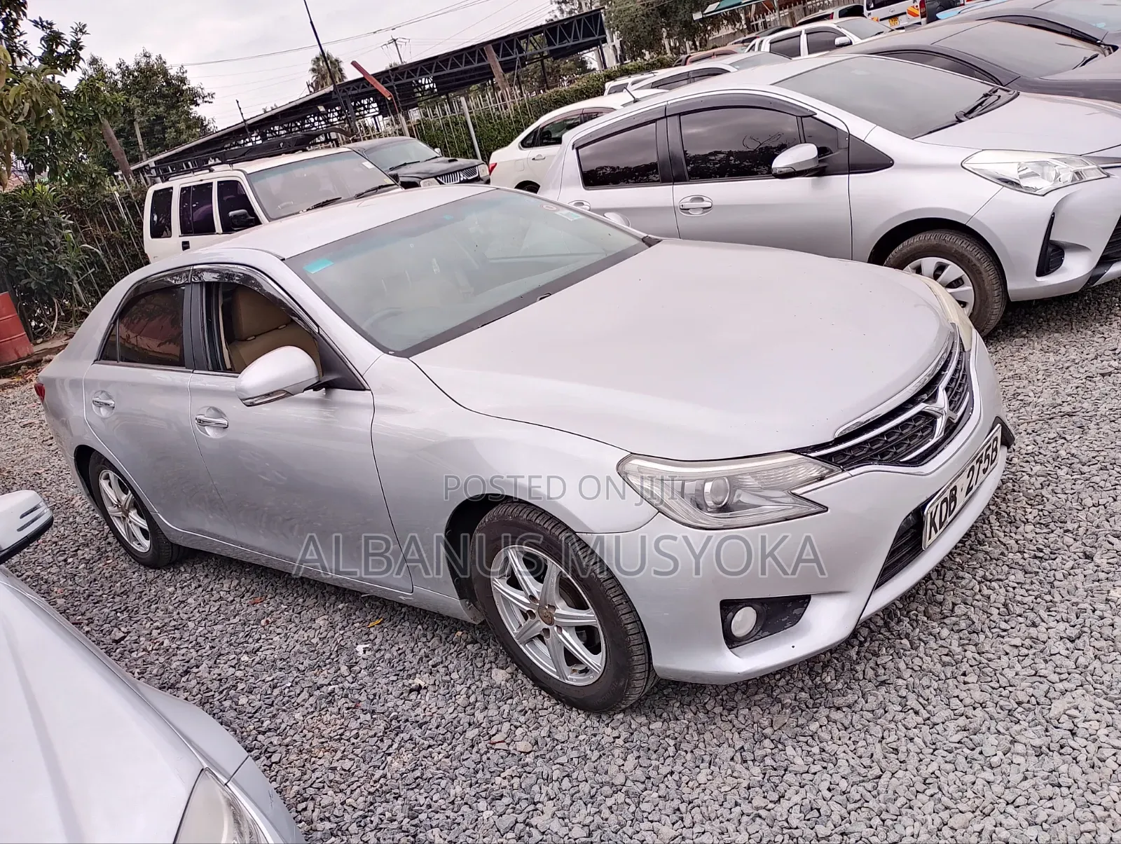 Toyota Mark X 2013 Silver