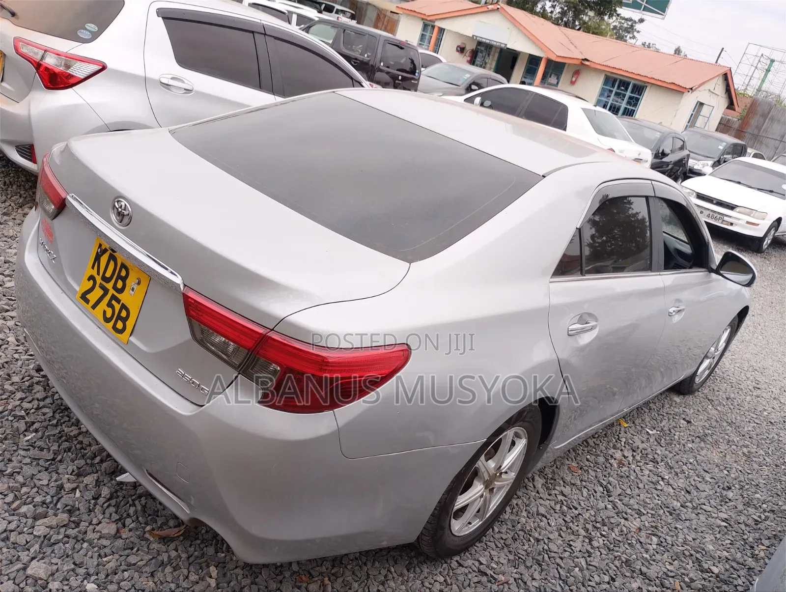 Toyota Mark X 2013 Silver
