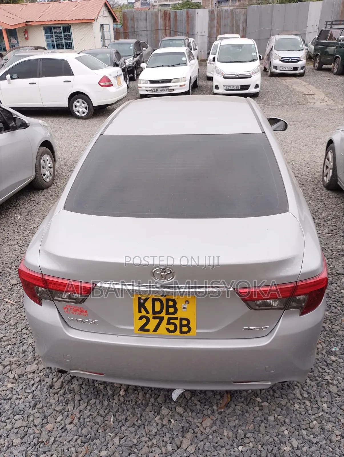Toyota Mark X 2013 Silver