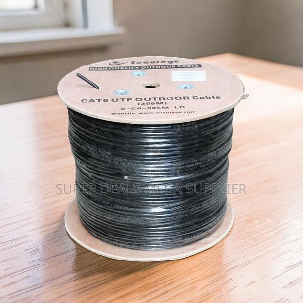High Performance 305m Outdoor Utp Cat 6 Networking Lan Cable Rol - main view