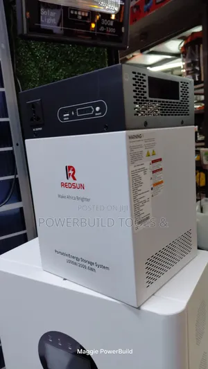 Redsun Portable Energy Storage System Rated Capacity of 1000w / 2kwh