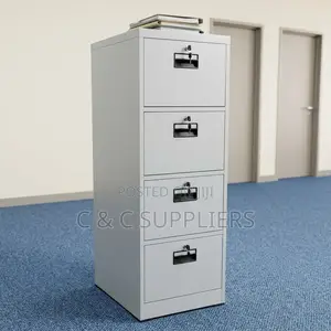 4-Drawer's Steel 4-Key Locker Cabinet