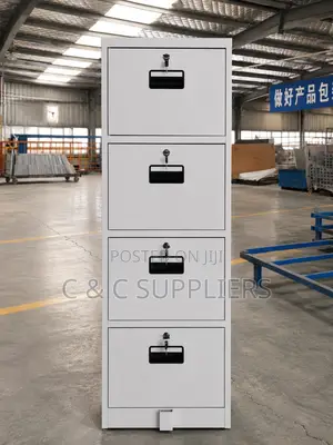 4-Drawer's Steel 4-Key Locker Cabinet
