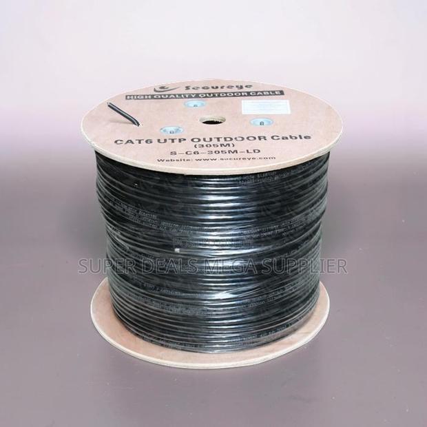 Professional Grade 305m Outdoor Utp Cat 6 Networking Lan Cable Roll
