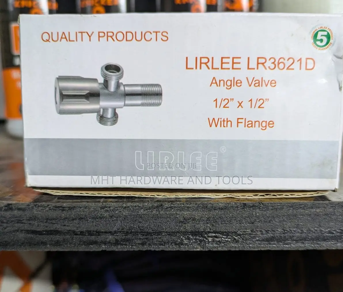 Angle Valve 2 Way Outlet 1/2"