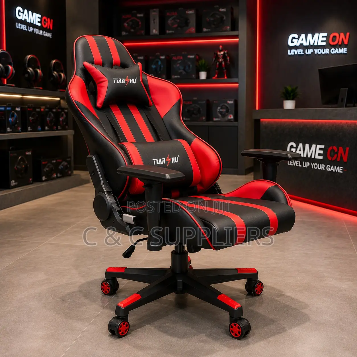 Leather Imported Gaming Seat