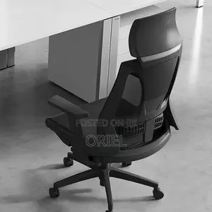 Office Chair : Breathable Mesh Backrest Orthopedic Office Chair