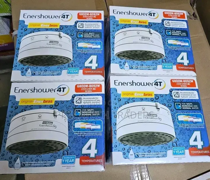 High-power Enerbras Enershower 4t Shower Head