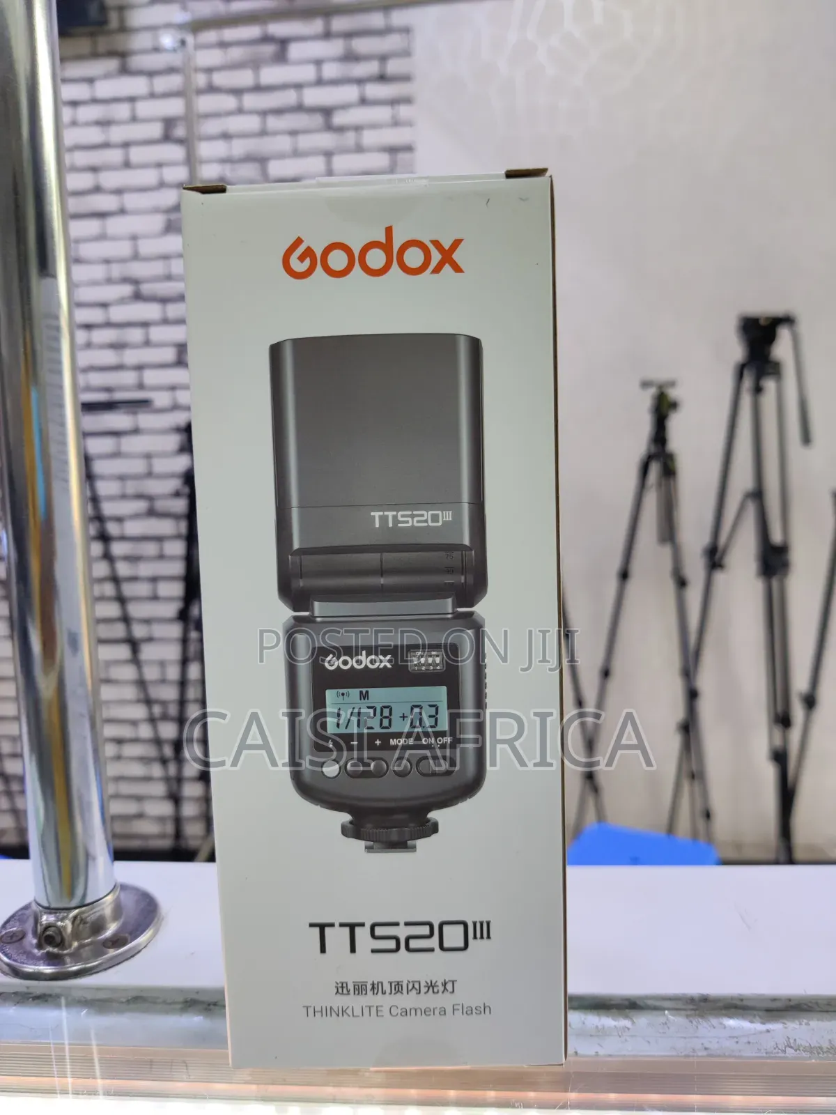 Godox Tt520iii Speedlite With 433mhz Wireless Trigger