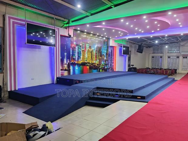 Beautiful Non Fluffy Church Floor Carpets for Altar Decoration