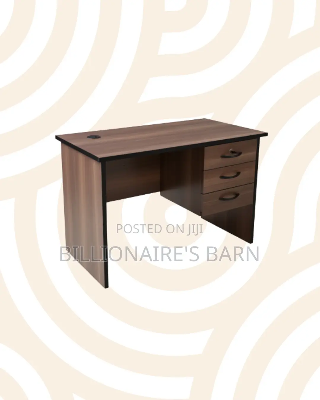 Compact 1m Wooden Desk for More Efficient Study Time