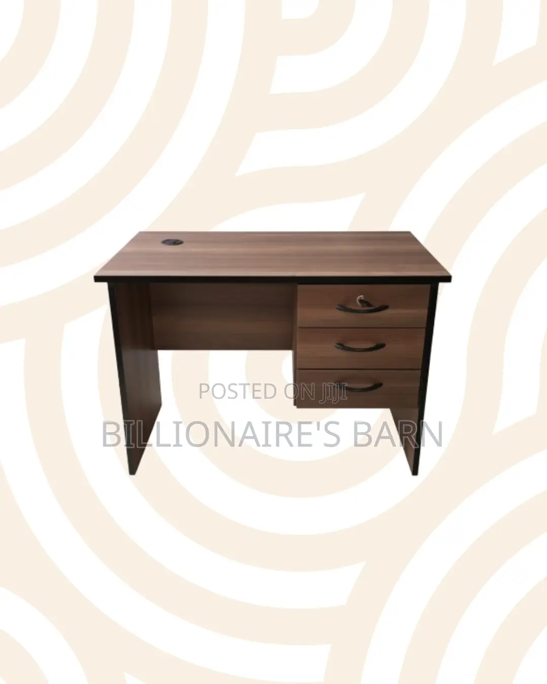 Compact 1m Wooden Desk for More Efficient Study Time