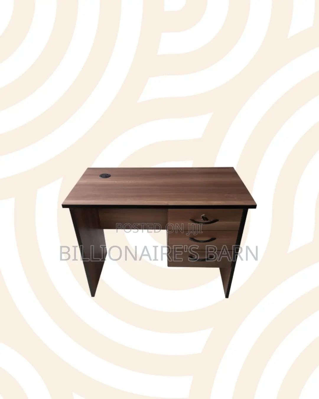 Compact 1m Wooden Desk for More Efficient Study Time