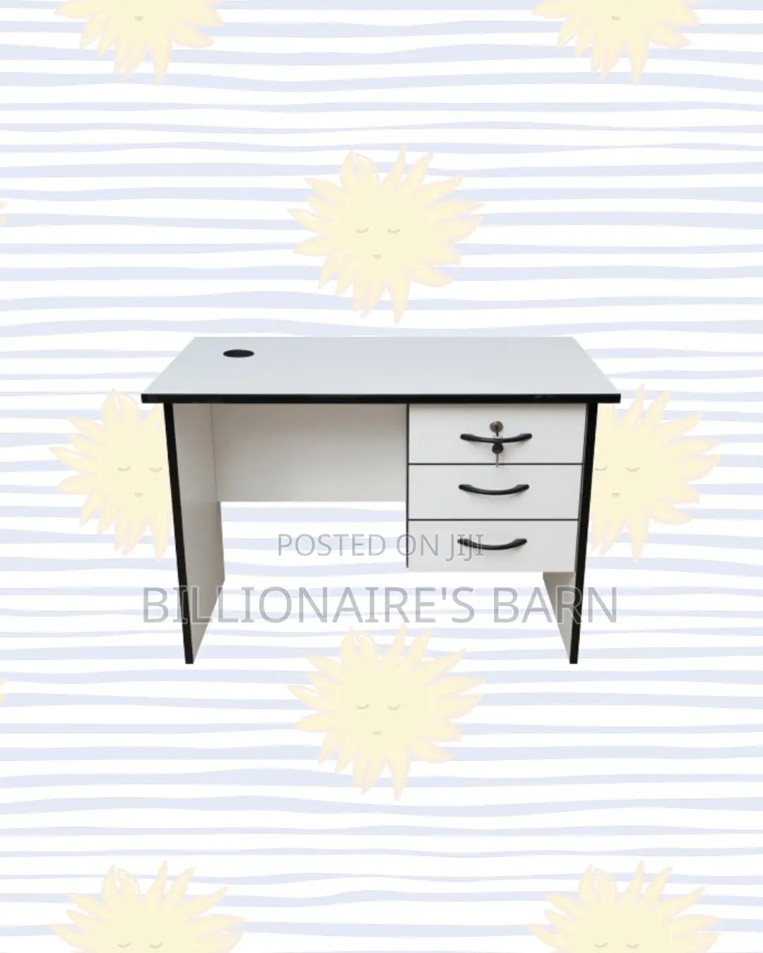 Compact 0.9m Wooden Desk for Dedicated Laptop Work Sessions