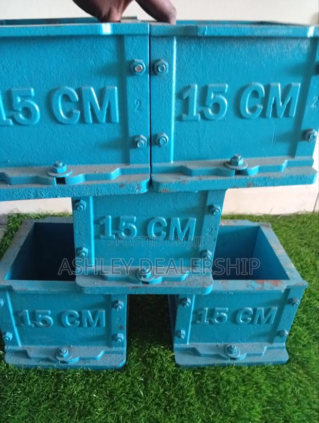 Cast Iron Concrete Cube Molds - main view