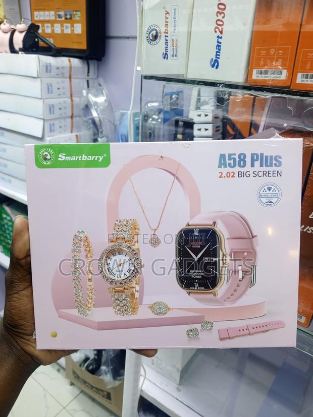Smartberry A58 Plus Women's Bluetooth Smartwatch Bundle - thumbnail 3