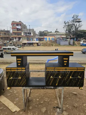 Black Gold 4 Feet Tv Stand