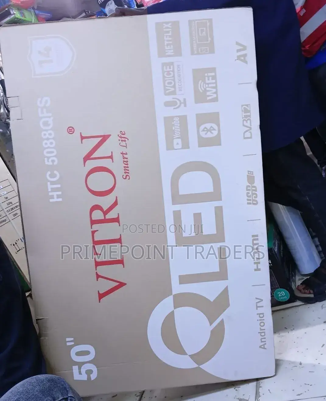 Vitron 50-Inch Qled Smart Tv,Upgrade Your Viewing