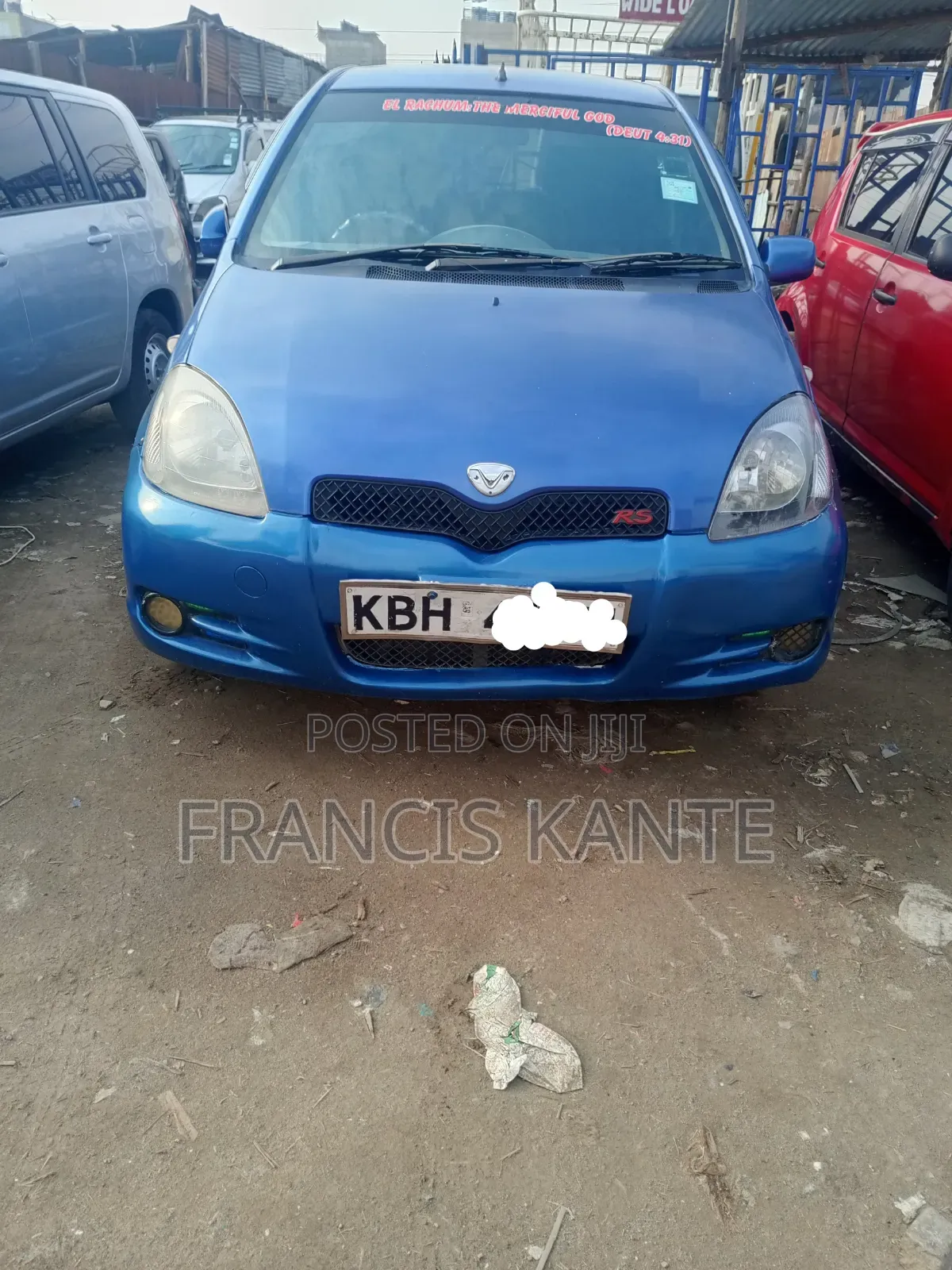 Toyota Vitz 2009 Blue