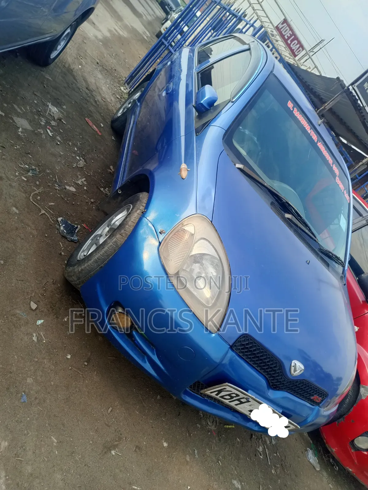 Toyota Vitz 2009 Blue