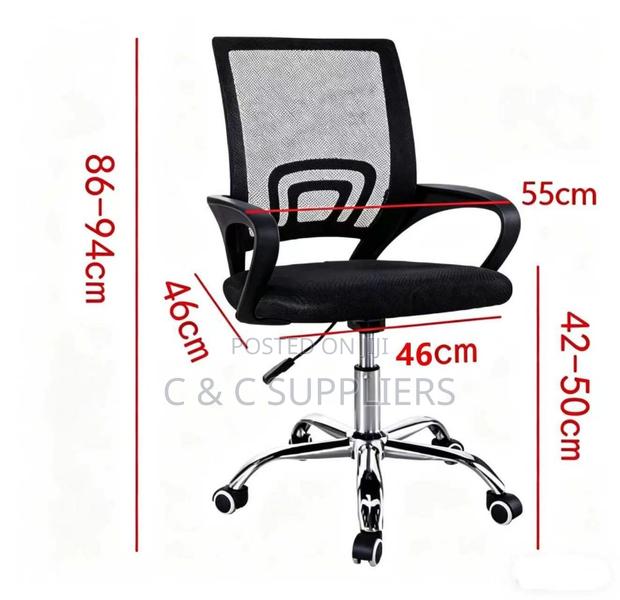 Low Back Mesh Clerical Chair. - thumbnail 3