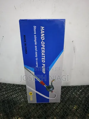 Hand-Operated Pump
