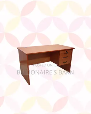Compact 1.2m Wooden Desk With Drawers for Orderly Writing and Research