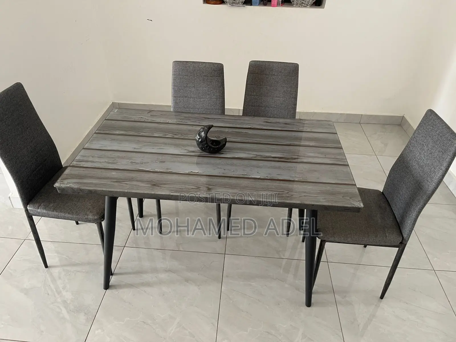 4-Seater Dining Table Set – Like New