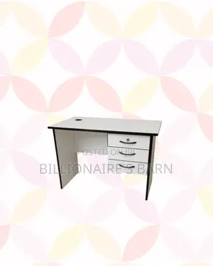 1.2m Wooden Desk With Drawers for Distraction-Free Computer Work