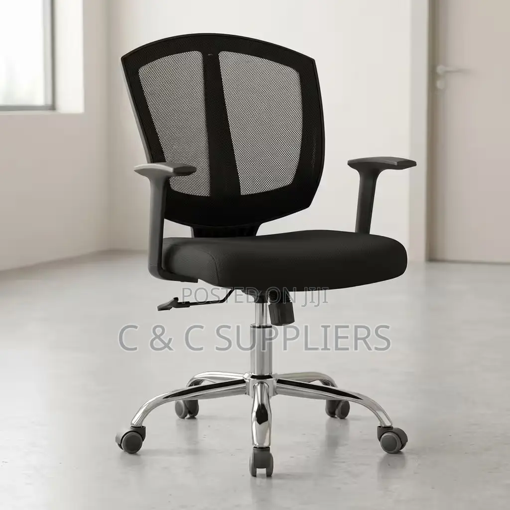 Swivel Cashier Mesh Ergonomic Chair
