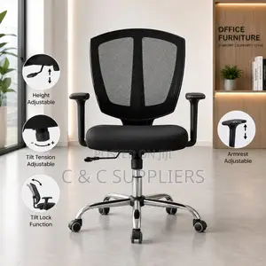 Swivel Cashier Mesh Ergonomic Chair