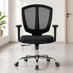 Swivel Cashier Mesh Ergonomic Chair