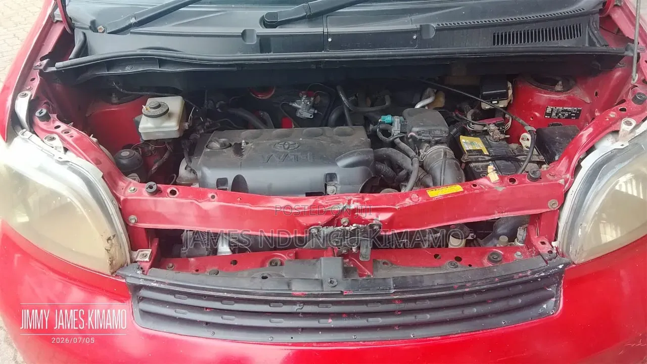 Toyota Porte 2011 Red