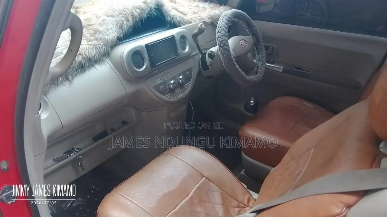 Toyota Porte 2011 Red