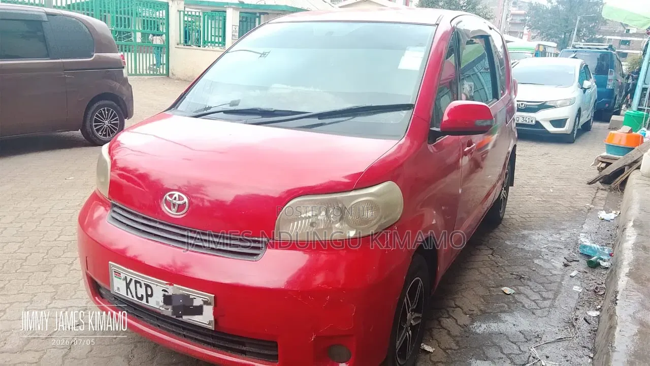 Toyota Porte 2011 Red