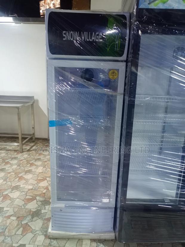 Single Glass Door Commercial Showcase Display Chiller