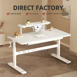 Imported Manual Adjustable Study Desk