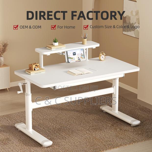 Imported Manual Adjustable Study Desk - thumbnail 5