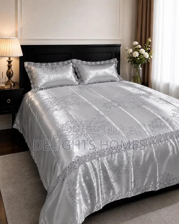 6*7 Silk Duvet Cover Sets -Sky - thumbnail 3
