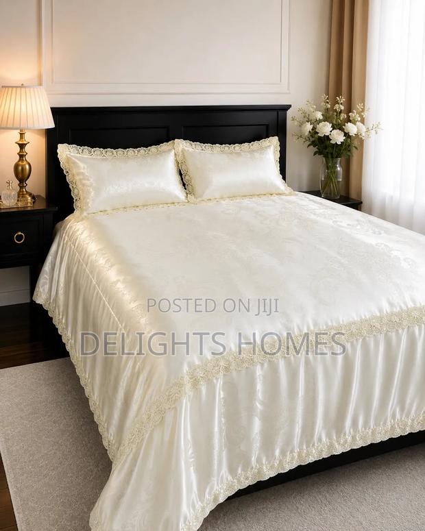 6*7 Silk Duvet Cover Sets -Sky - thumbnail 4