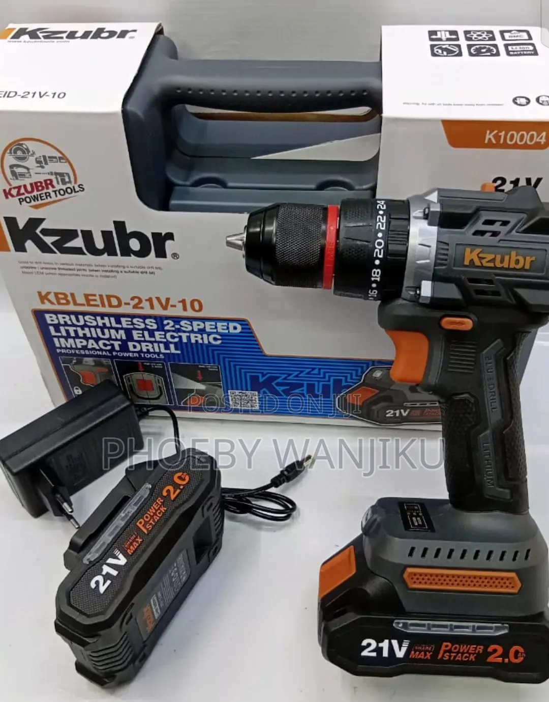 Kzubr Cordless Drill/Kzubr Brushless Drill