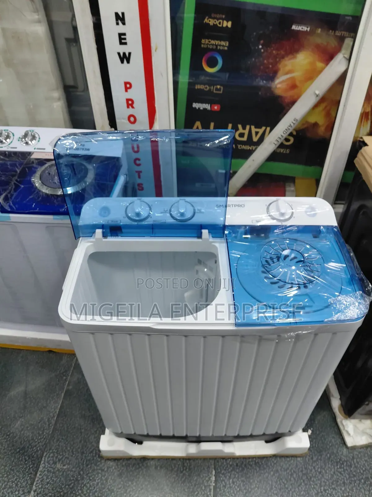 Washing Machine Smartpro 8kg Twin-Tub