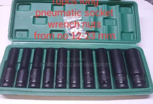 10pcs Long Pneumatic Socket Wrench Nuts
From No 12-23 Mm