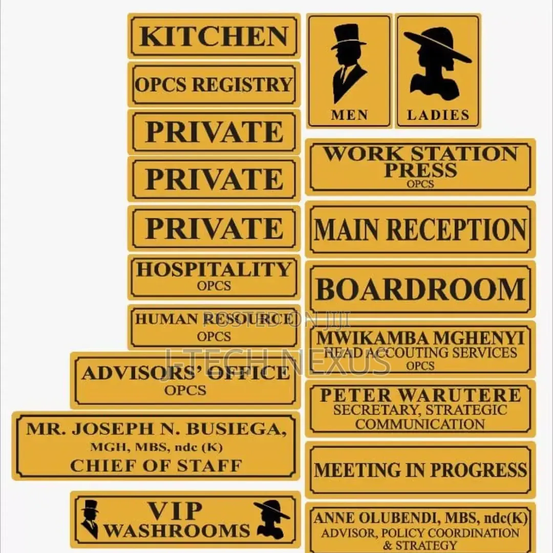 Door Signs
